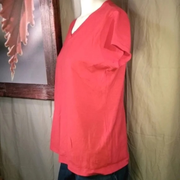3/$25 Champion V Neck T shirt - Picture 2 of 8